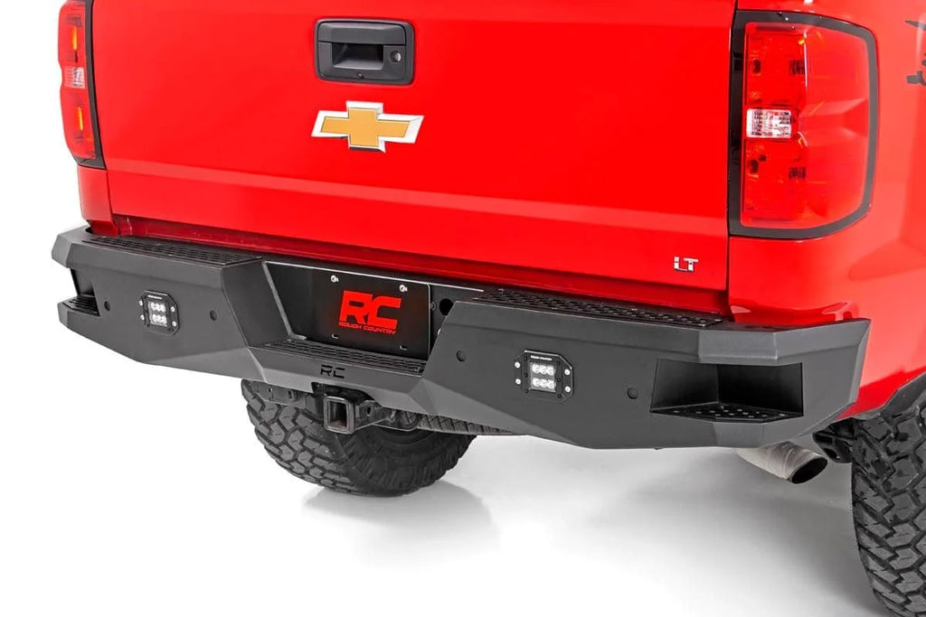 Rough Country Rear Bumper | LED | Chevy Silverado & GMC Sierra 1500 2WD/4WD (2007-2018 & Classic) 10773 - Main Product View
