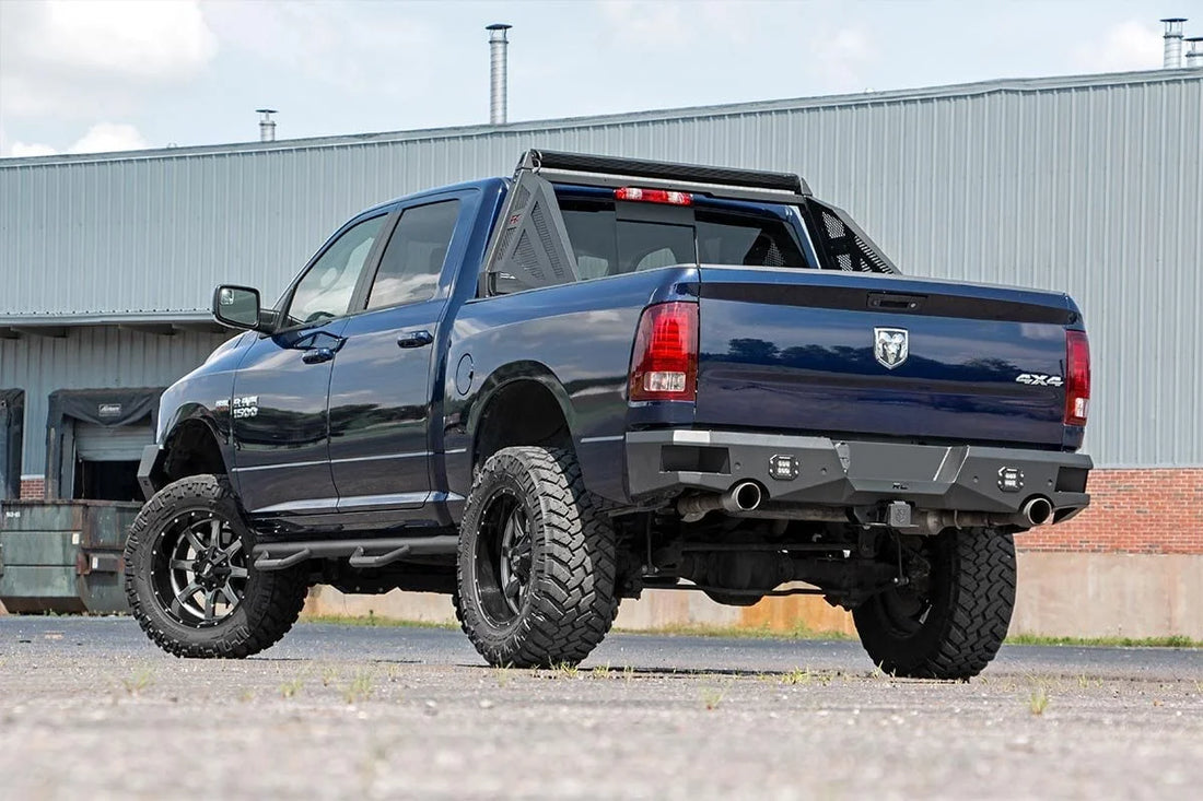Rough Country Rear Bumper | Ram 1500 2WD/4WD (2009-2018 & Classic) 10775 - Rear View