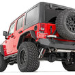Load image into Gallery viewer, Rough Country Rear Bumper | Rock Crawler | Tire Carrier | Jeep Wrangler JK/Wrangler Unlimited (07-18) 10594A - Rear View
