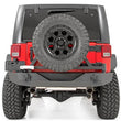 Load image into Gallery viewer, Rough Country Rear Bumper | Rock Crawler | Tire Carrier | Jeep Wrangler JK/Wrangler Unlimited (07-18) 10594A - Rear View
