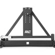 Load image into Gallery viewer, Rough Country Rear Bumper | Tire Carrier | Jeep Wrangler TJ (97-06)/Wrangler Unlimited (04-06) 10592A - Rear View