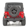 Load image into Gallery viewer, Rough Country Rear Bumper | Tire Carrier | Jeep Wrangler TJ (97-06)/Wrangler Unlimited (04-06) 10592A - Rear View