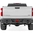 Load image into Gallery viewer, Rough Country Rear Bumper | Tubular | Chevy Silverado 1500 2WD/4WD (2019-2026) - Back View