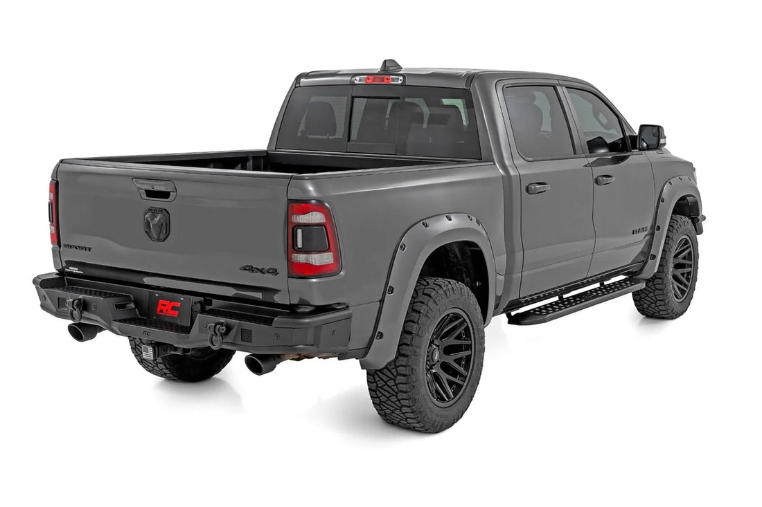 Rough Country Rear Bumper | Tubular | Ram 1500 2WD/4WD (2019-2024) - Side View