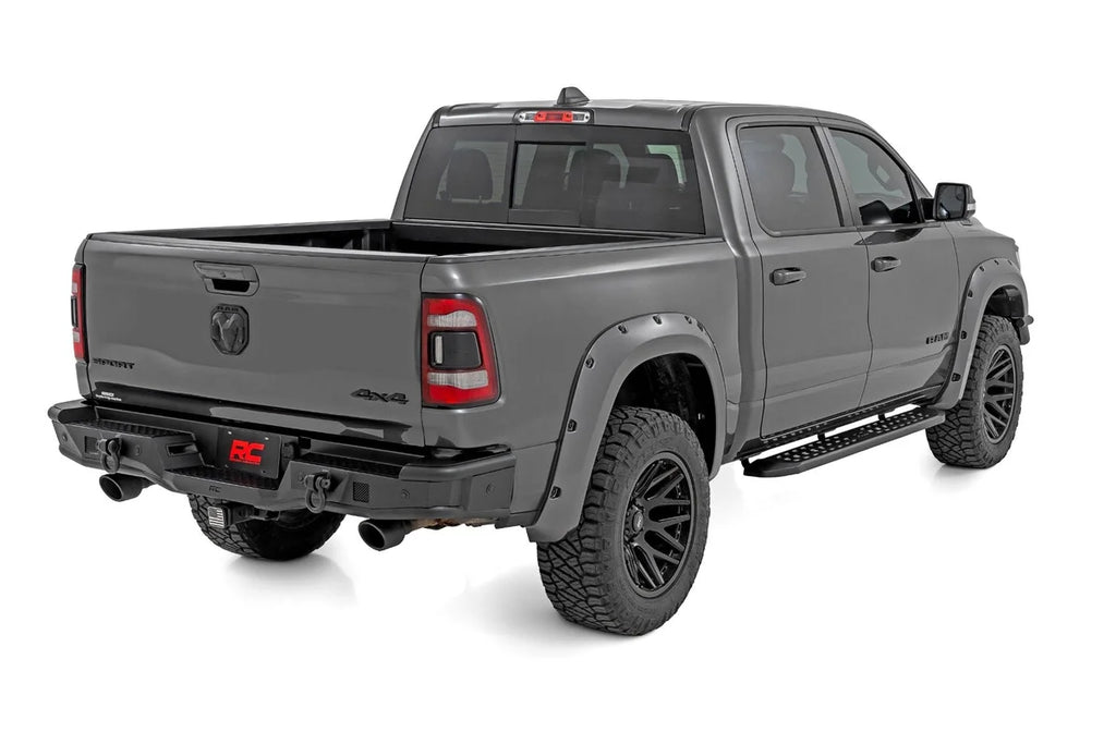 Rough Country Rear Bumper | Tubular | Ram 1500 2WD/4WD (2019-2024) - Side View