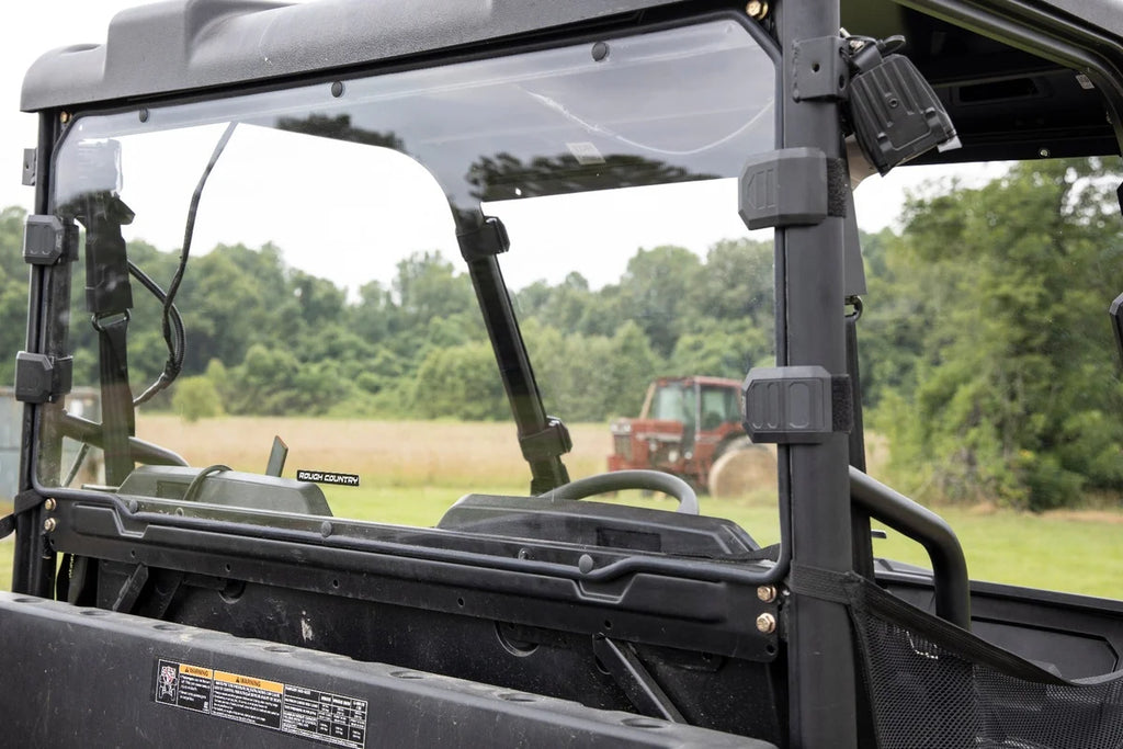 Rough Country Rear Cab Panel | Scratch Resistant | Mid Size | Polaris Ranger 500/570 98152012 - Back View