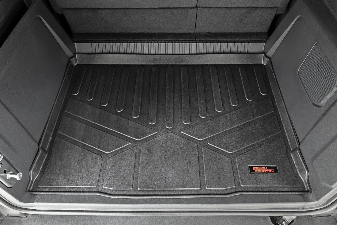 Rough Country Rear Cargo Mat | Ford Bronco 4WD (2021-2024) M-5170 - Side View