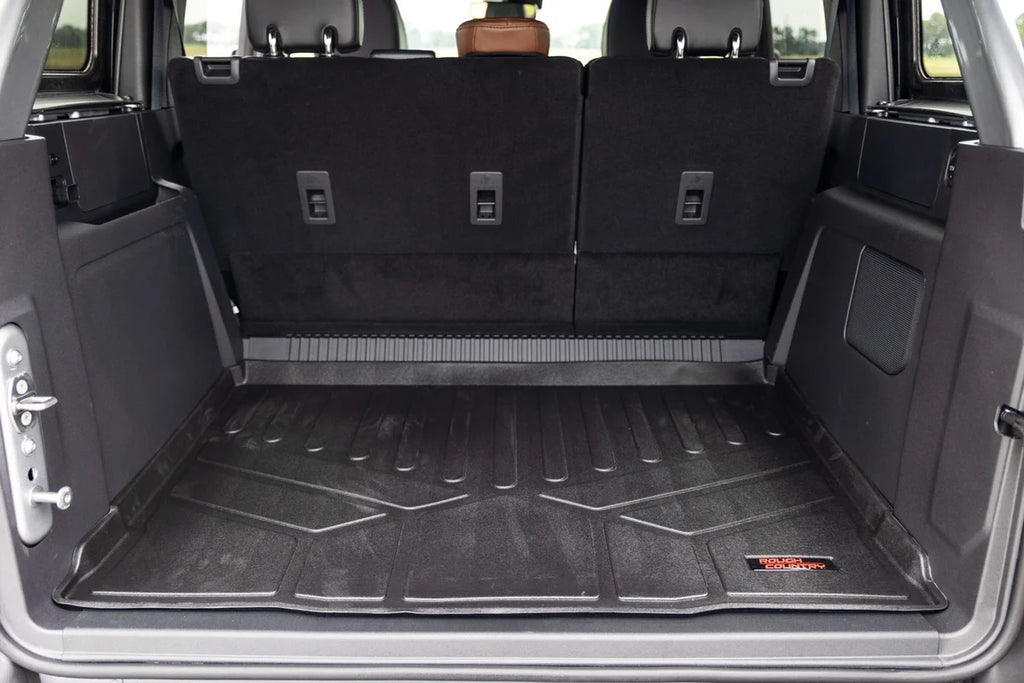 Rough Country Rear Cargo Mat | Ford Bronco 4WD (2021-2024) M-5170 - Installation View