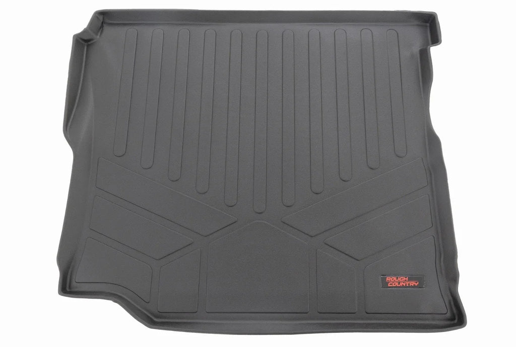 Rough Country Rear Cargo Mat | W/ Sub | Jeep Wrangler Unlimited 4WD (2018-2024) M-6120 - Main Product View