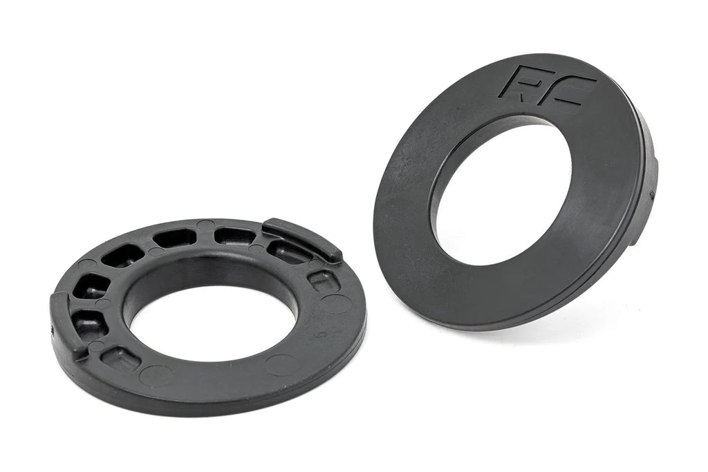 Rough Country Rear Coil Spring Correction Plates | Jeep Wrangler JK/Wrangler Unlimited (07-18) 1113 - Main Product View