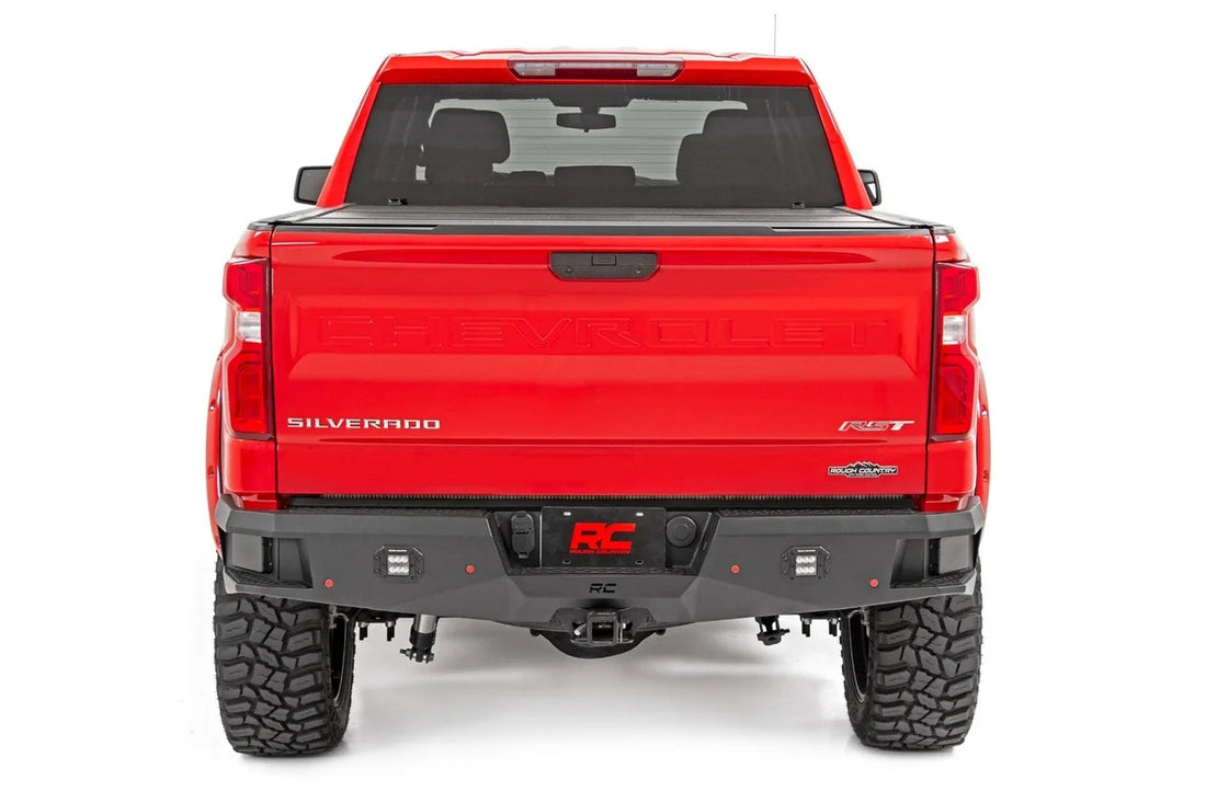Rough Country Rear LED Bumper | Chevy Silverado 1500 2WD/4WD (2019-2024) 10758 - Side View