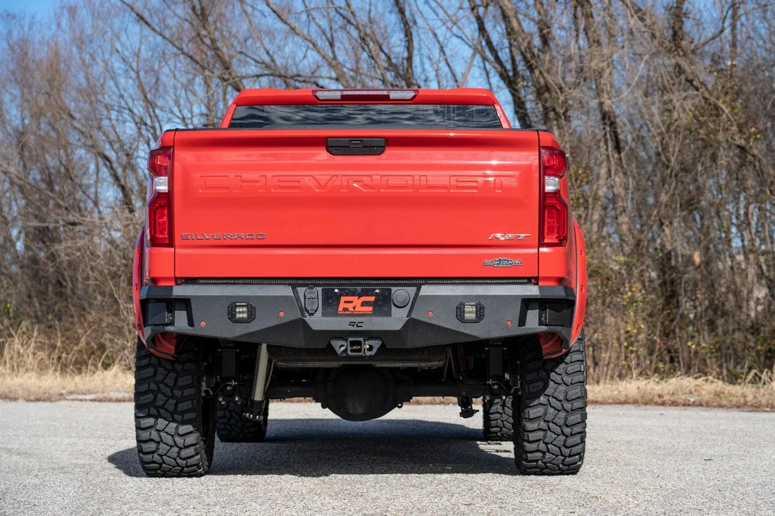 Rough Country Rear LED Bumper | Chevy Silverado 1500 2WD/4WD (2019-2024) 10758 - Additional View 5