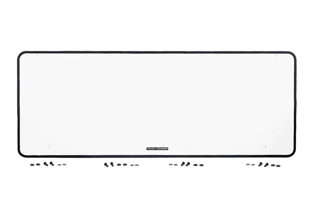 Rough Country Rear Panel | Scratch Resistant | CFMOTO UFORCE U10 Pro - Rear View