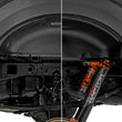Load image into Gallery viewer, Rough Country Rear Wheel Well Liners 4524A fits 2017-2020 Ford F-150 / F-150 RAPTOR 4WD - Side View