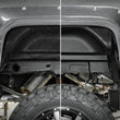 Load image into Gallery viewer, Rough Country Rear Wheel Well Liners | Chevy Silverado 1500 2WD/4WD (2014-2018 &amp; Classic) 4214 - Rear View