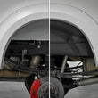 Load image into Gallery viewer, Rough Country Rear Wheel Well Liners | Ford F-250/F-350 Super Duty 2WD/4WD (2017-2026) - Installation View