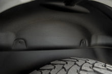 Load image into Gallery viewer, Rough Country Rear Wheel Well Liners | Ford F-250/F-350 Super Duty 2WD/4WD (2017-2026) - Installation View