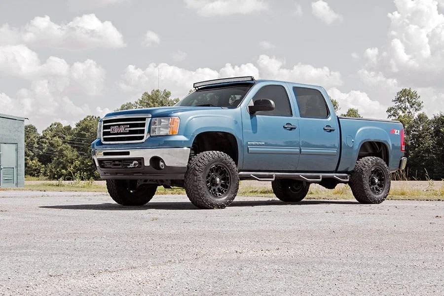 Rough Country Rear Wheel Well Liners | GMC Sierra 1500 (07-13)/Sierra 2500 HD (07-10) 4208 - Back View