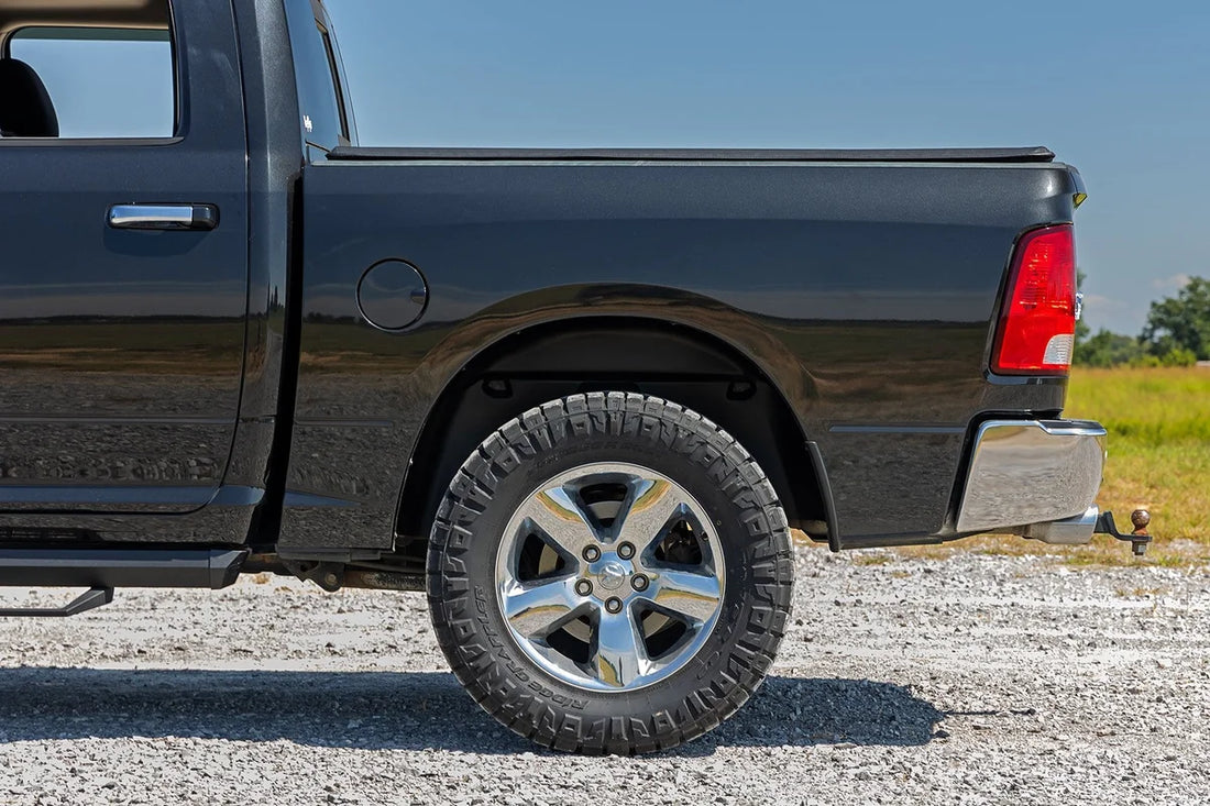 Rough Country Rear Wheel Well Liners | Ram 1500/2500/3500 2WD/4WD (2010-2025 & Classic) - Installation View