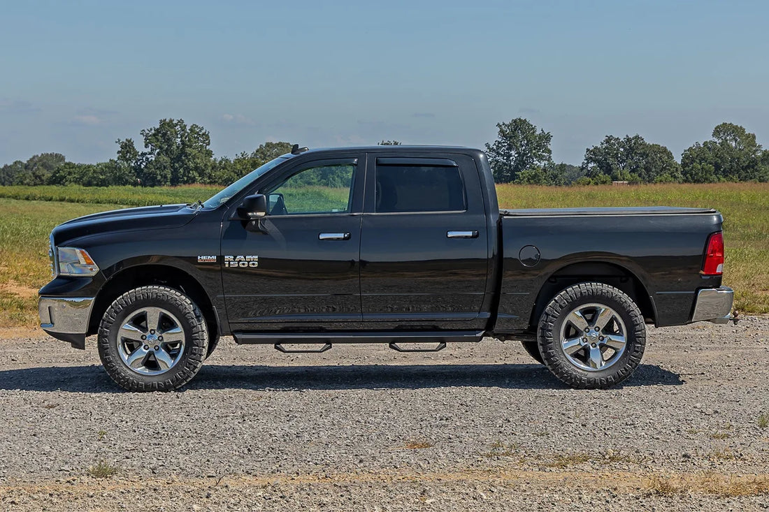 Rough Country Rear Wheel Well Liners | Ram 1500/2500/3500 2WD/4WD (2010-2025 & Classic) - Installation View