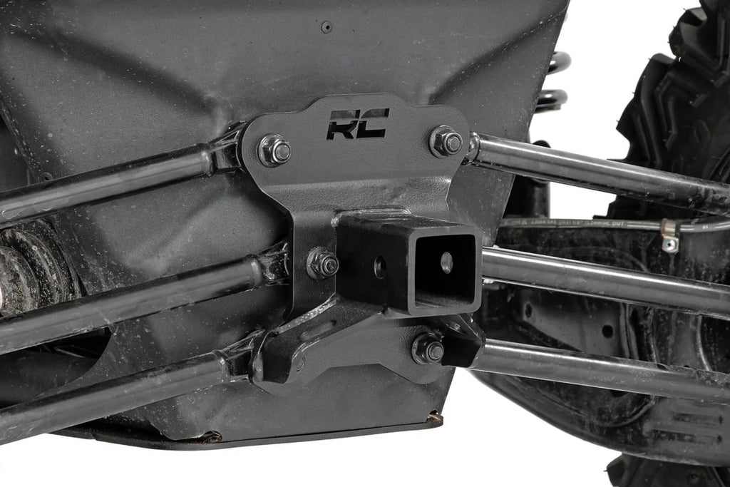 Rough Country Receiver Hitch | Can-Am Maverick X3 97023 - Side View