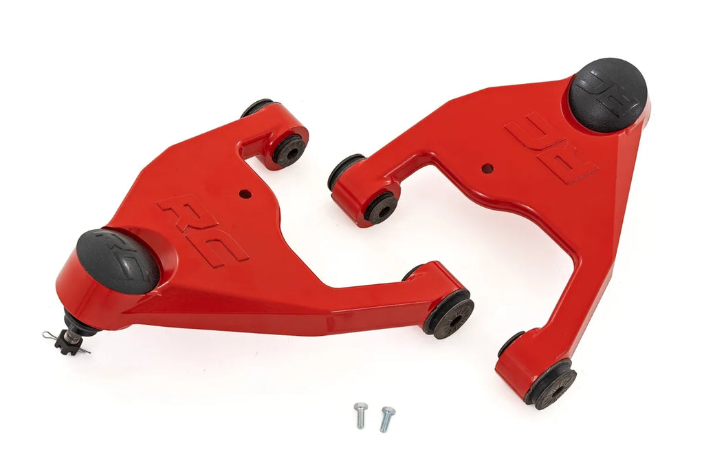 Rough Country Red Forged Upper Control Arms | 2.5" of Lift | Chevy/GMC Blazer/S15 Jimmy/Sonoma 4WD - Main Product View