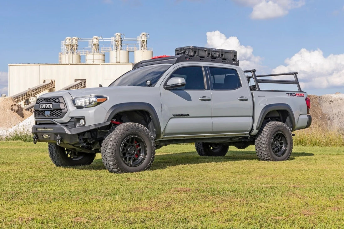 Rough Country Red Forged Upper Control Arms | 3.5" Of Lift | Toyota 4Runner (10-24)/Tacoma (05-23) 74201ARED - Additional ...