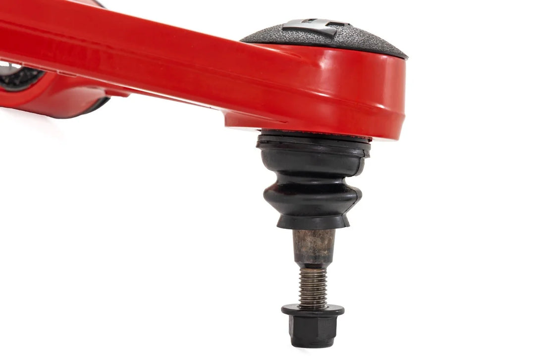 Rough Country Red Forged Upper Control Arms | OE Upgrade | Chevy/GMC Canyon/Colorado (23-26) - Back View