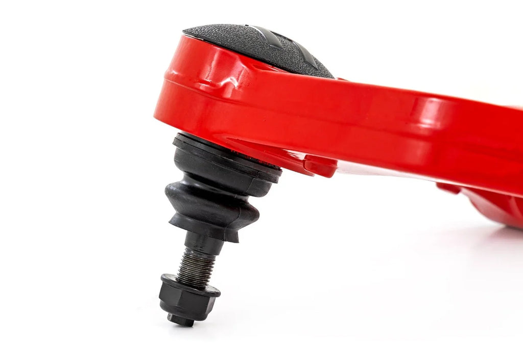 Rough Country Red Forged Upper Control Arms | OE Upgrade | Toyota 4Runner (10-24)/Tacoma (05-23) - Side View