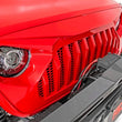 Load image into Gallery viewer, Rough Country Replacement Grille | Angry Eyes | Jeep Gladiator JT/Wrangler JL 4WD (18-24) 10496 - Side View