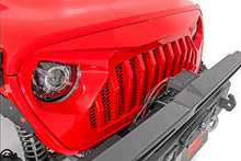 Load image into Gallery viewer, Rough Country Replacement Grille | Angry Eyes | Jeep Gladiator JT/Wrangler JL 4WD (18-24) 10496 - Side View