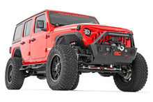 Load image into Gallery viewer, Rough Country Replacement Grille | Angry Eyes | Jeep Gladiator JT/Wrangler JL 4WD (18-24) 10496 - Installation View