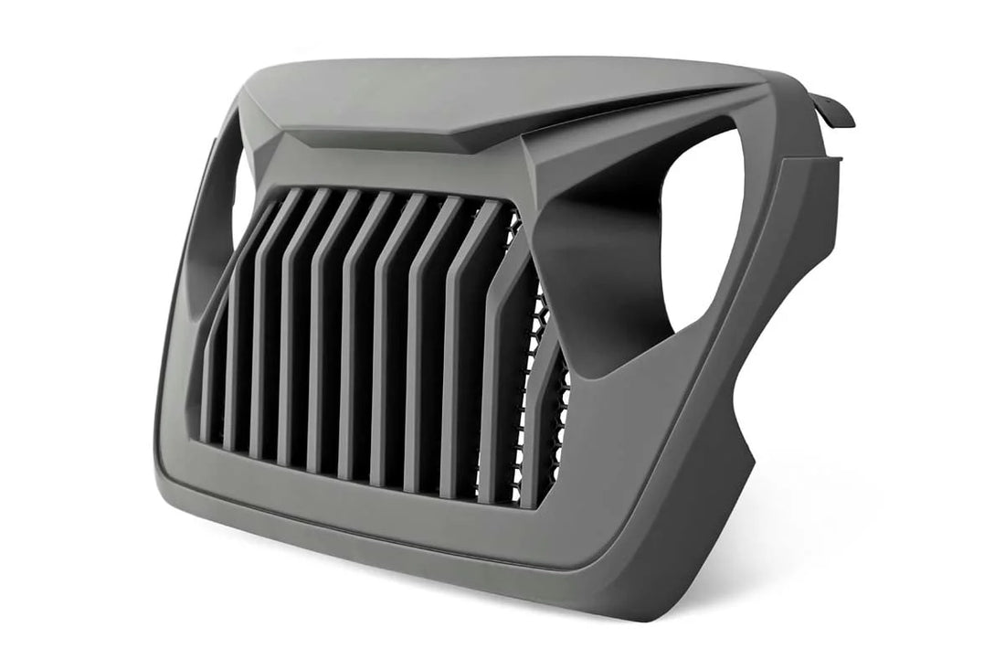 Rough Country Replacement Grille | Angry Eyes | Jeep Gladiator JT/Wrangler JL 4WD (18-24) 10496 - Additional View 6