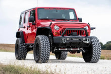 Load image into Gallery viewer, Rough Country Replacement Grille | Angry Eyes | Jeep Wrangler JK/Wrangler Unlimited  (07-18) 10524 - Side View