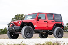 Load image into Gallery viewer, Rough Country Replacement Grille | Angry Eyes | Jeep Wrangler JK/Wrangler Unlimited  (07-18) 10524 - Back View