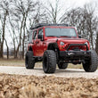 Load image into Gallery viewer, Rough Country Replacement Grille | Angry Eyes | Jeep Wrangler JK/Wrangler Unlimited  (07-18) 10524 - Installation View