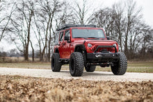Load image into Gallery viewer, Rough Country Replacement Grille | Angry Eyes | Jeep Wrangler JK/Wrangler Unlimited  (07-18) 10524 - Installation View