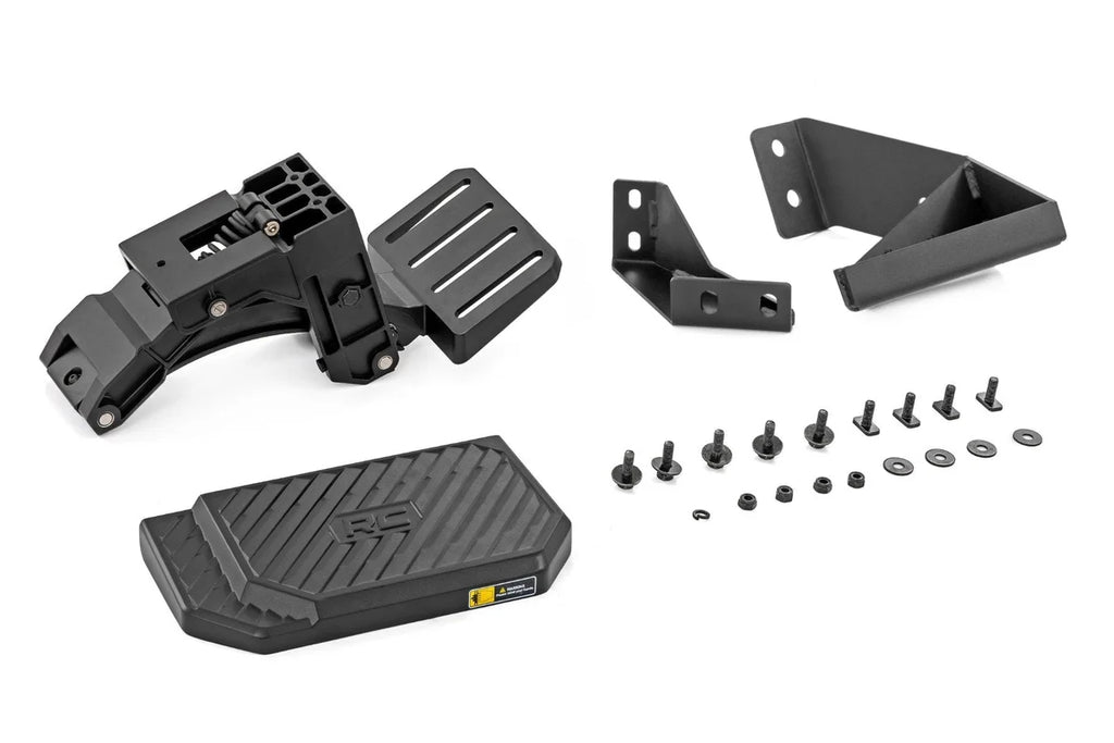 Rough Country Retractable Bed Step | Manual Pull | Chevy/GMC 1500 (14-18 & Classic) - Installation View