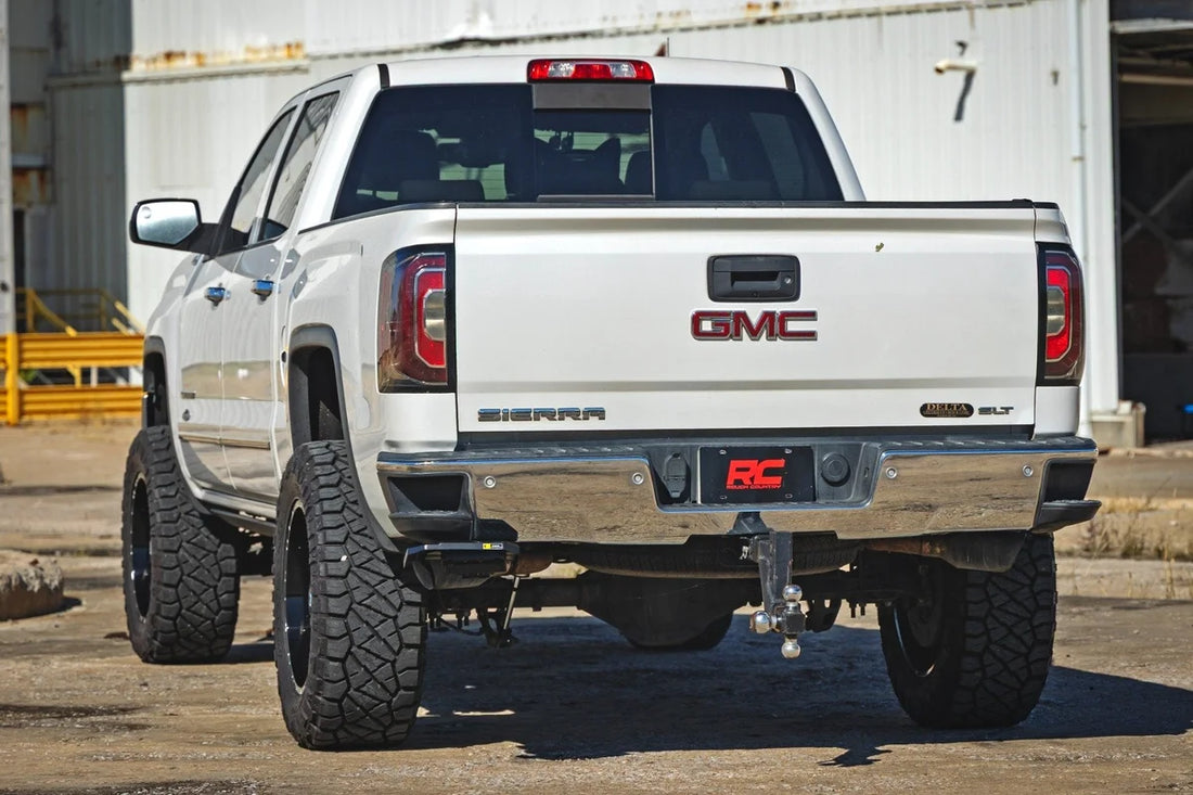 Rough Country Retractable Bed Step | Manual Pull | Chevy/GMC 1500 (14-18 & Classic) - Additional View 6
