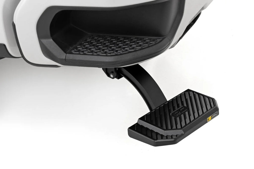 Rough Country Retractable Bed Step | Manual Pull | Chevy/GMC 1500 (19-26) - Back View
