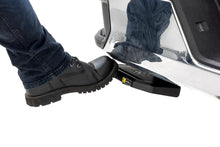 Load image into Gallery viewer, Rough Country Retractable Bed Step | Manual Pull | Chevy/GMC 2500HD/3500HD (20-26) - Side View