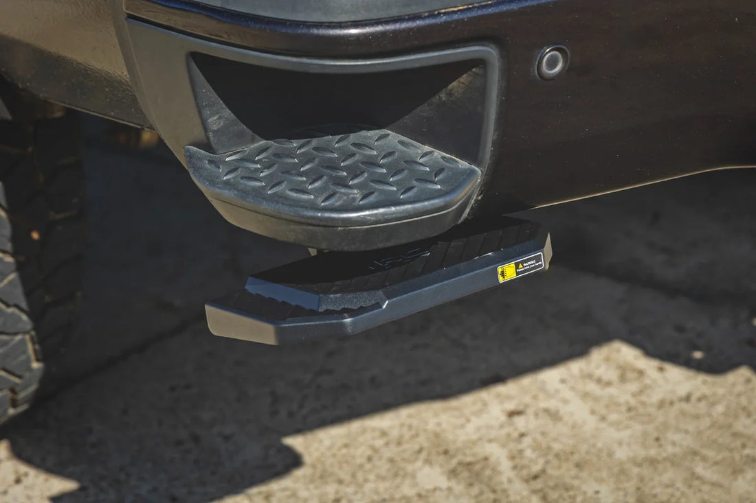 Rough Country Retractable Bed Step | Manual Pull | Chevy/GMC 2500HD/3500HD (15-19) PW059391 - Additional View 6