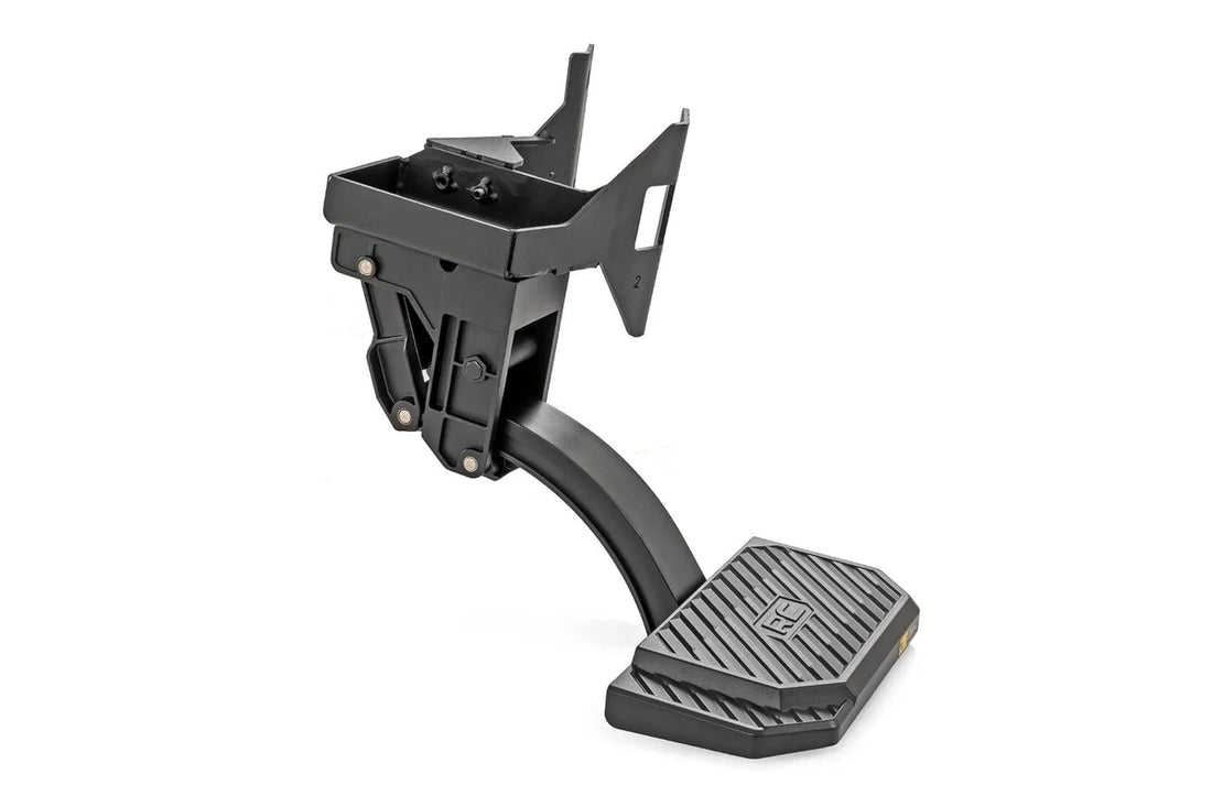 Rough Country Retractable Bed Step | Manual Pull | Ford F-150 (21-25)/F-150 Lightning (22-25) - Installation View