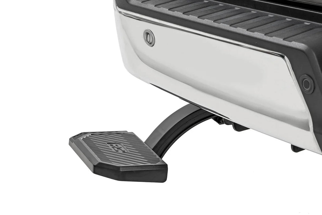 Rough Country Retractable Bed Step | Manual Pull | Ford F-150 2WD/4WD (2015-2020) - Installation View