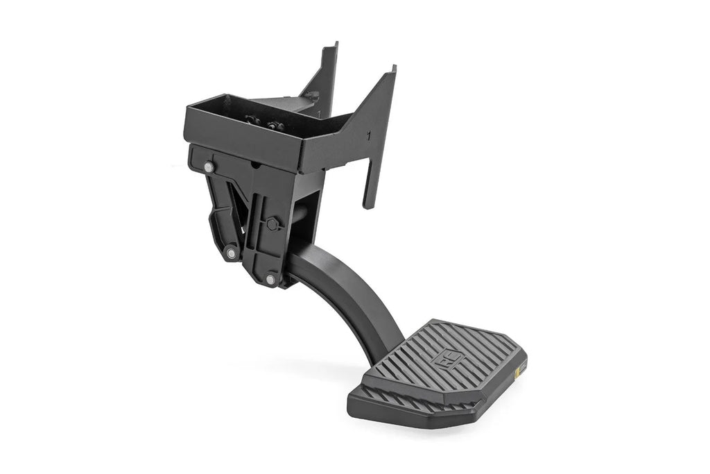 Rough Country Retractable Bed Step | Manual Pull | Ford F-150 2WD/4WD (2015-2020) - Back View