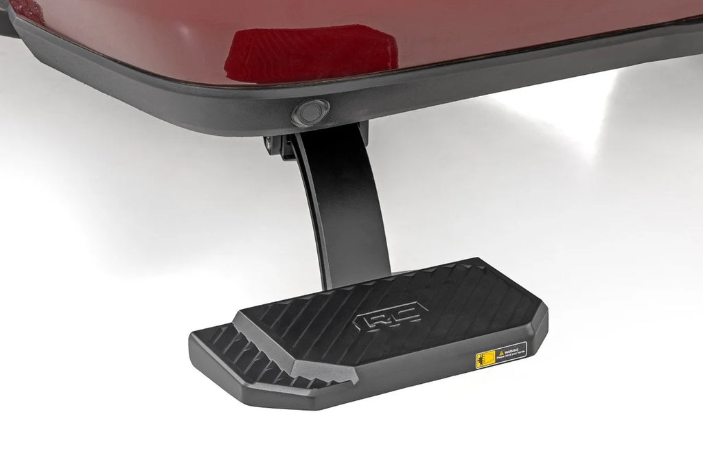 Rough Country Retractable Bed Step | Manual Pull | Ram 2500 (19-26)/3500 (19-25) PW050141 - Back View