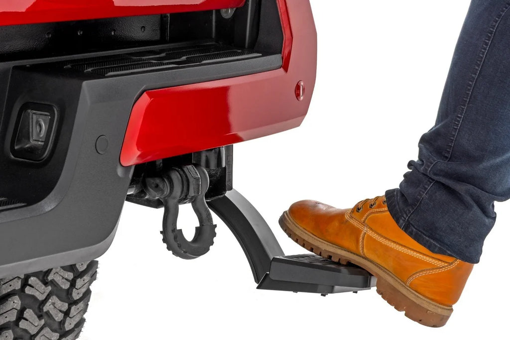 Rough Country Retractable Bed Step | Manual Pull | Toyota Tacoma 2WD/4WD (2024-2025) - Main Product View