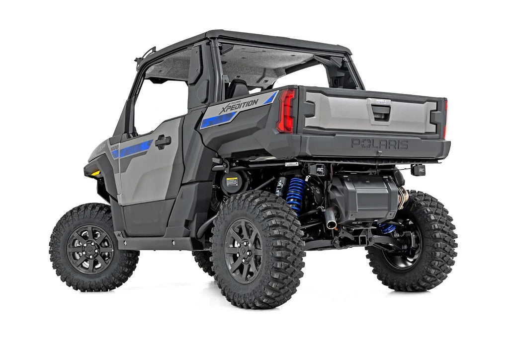 Rough Country Rock Slider | 2-Seater | Polaris XPEDITION ADV - Back View
