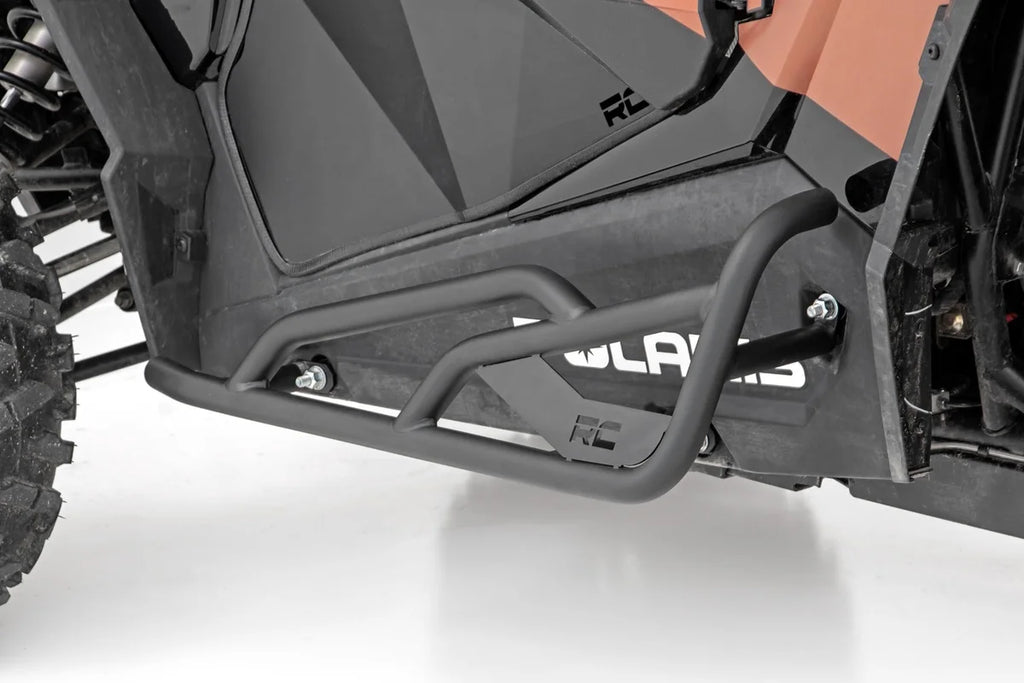 Rough Country Rock Slider Kit | 2 Seat | Polaris RZR Turbo S/RZR XP 1000 93064 - Side View
