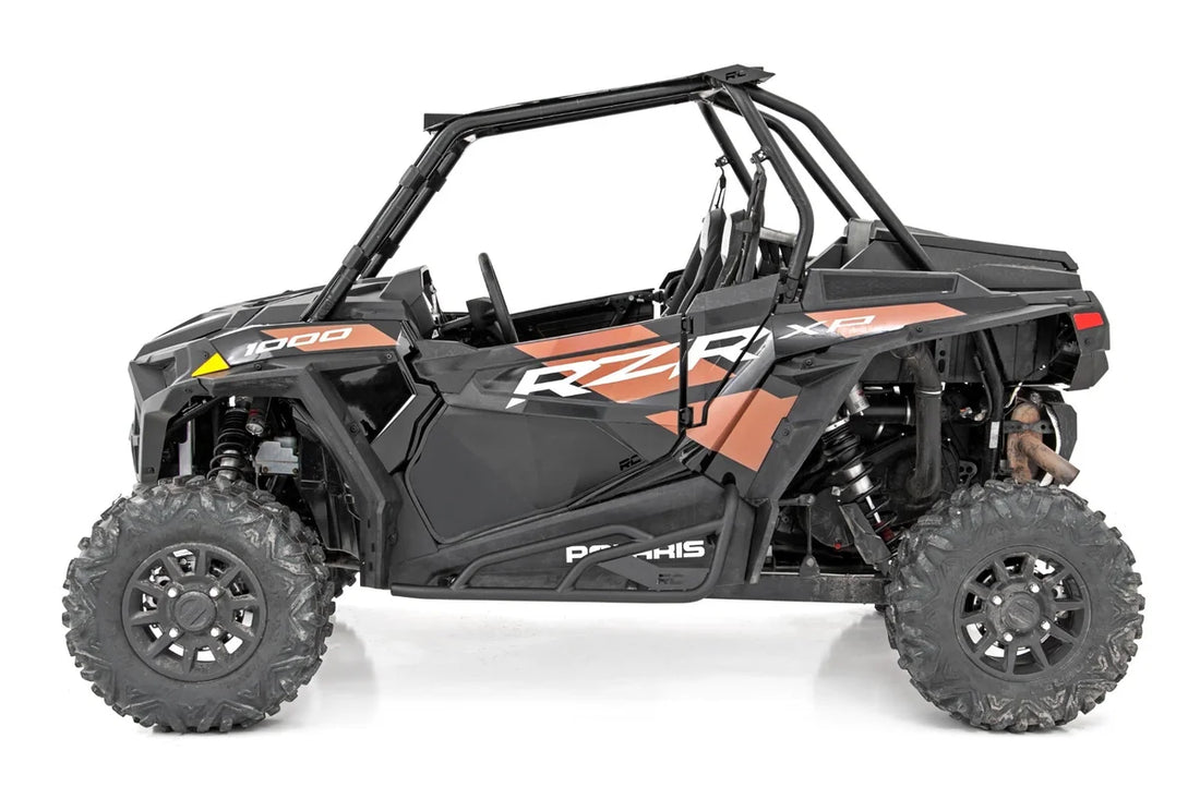 Rough Country Rock Slider Kit | 2 Seat | Polaris RZR Turbo S/RZR XP 1000 93064 - Additional View 5